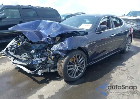 2017 Maserati Ghibli from USA, damaged, VIN ZAM57XSL2H1235941